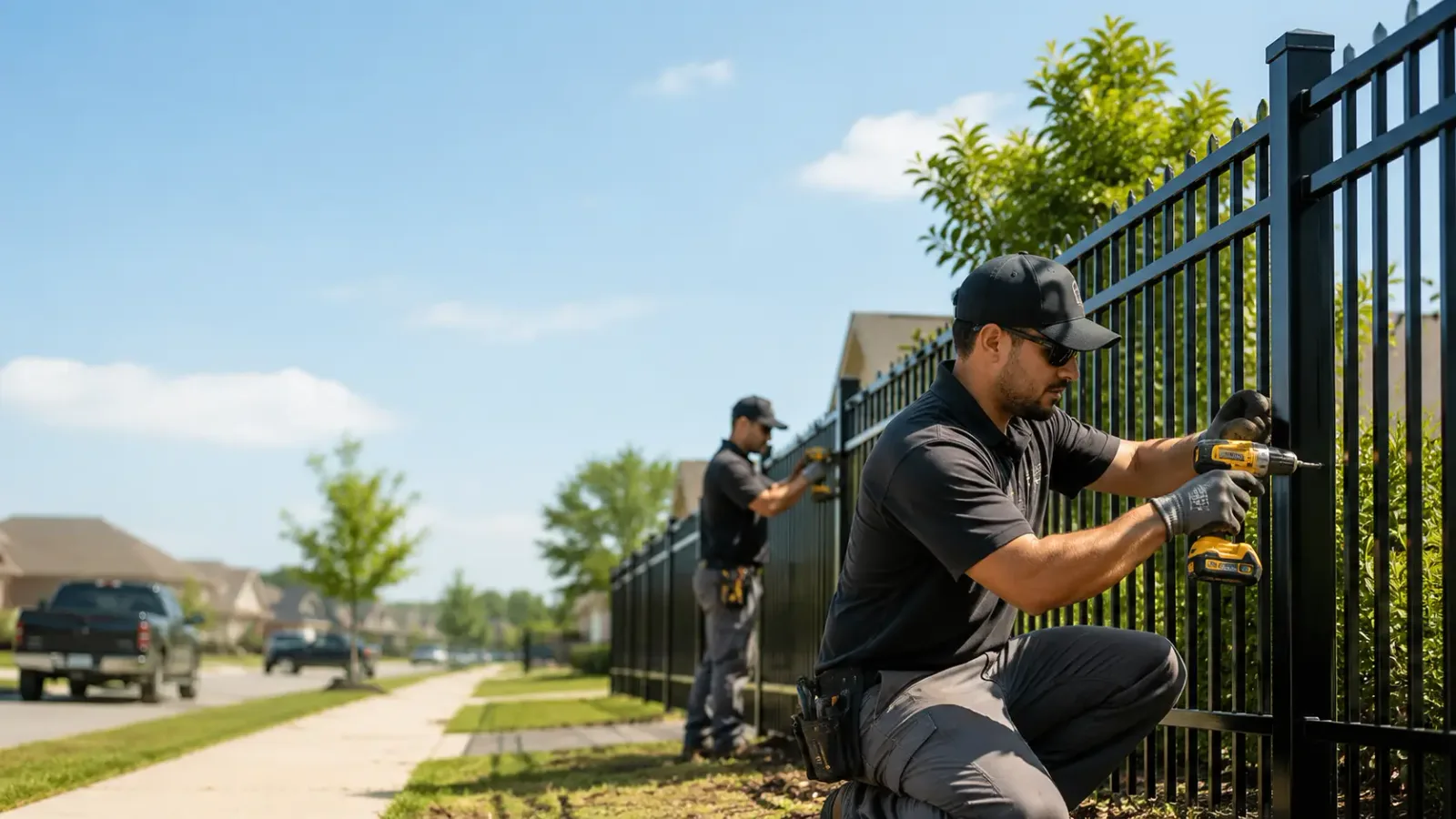 Metal Fence Installation in Cedarville, MI